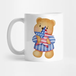 4 July  Independence Day Mug